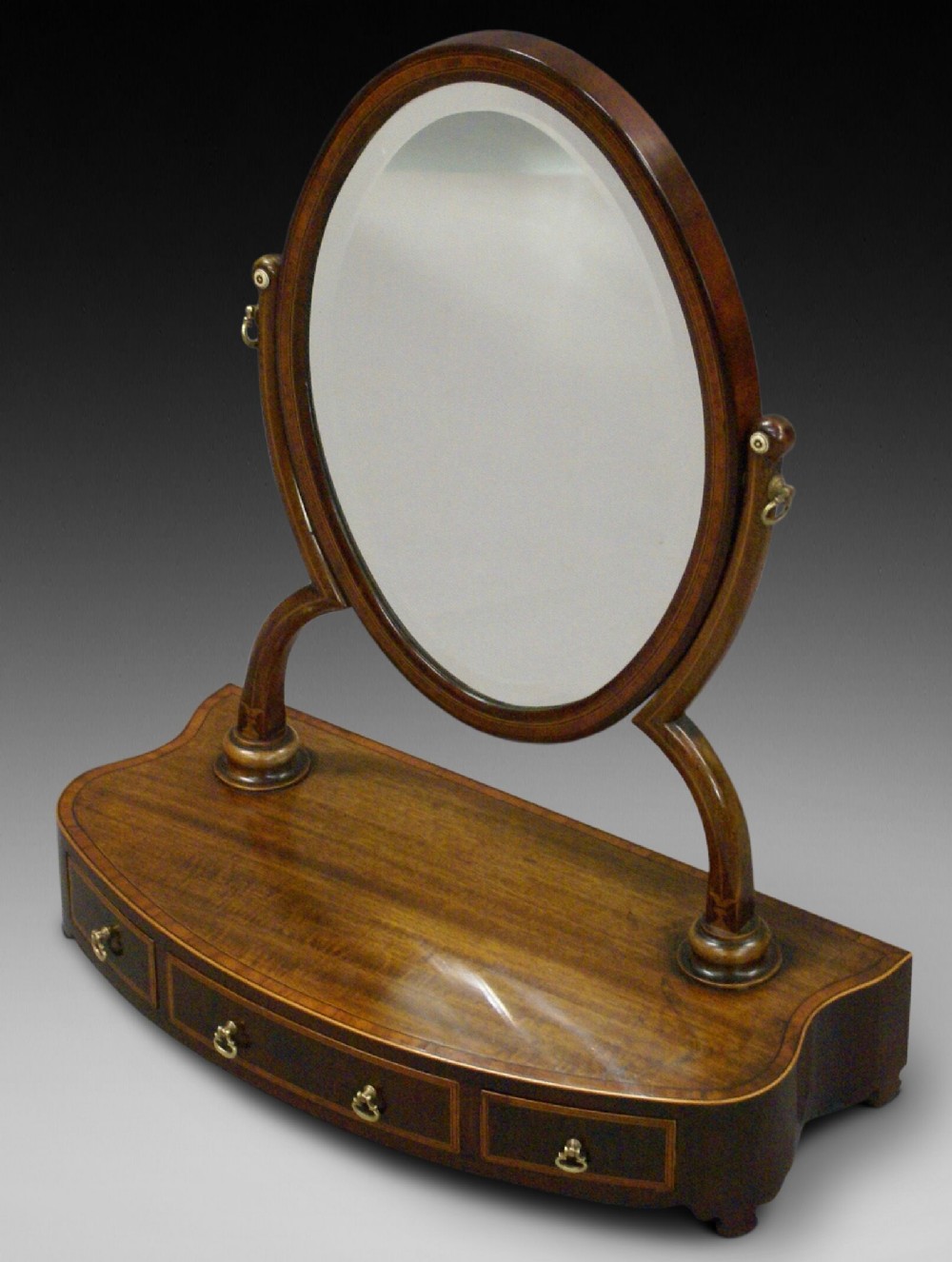 A very unusual toilet mirror