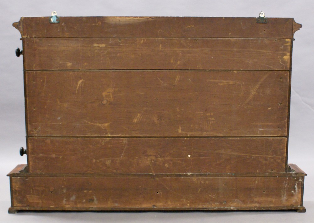 A mahogany Snooker score board View IV