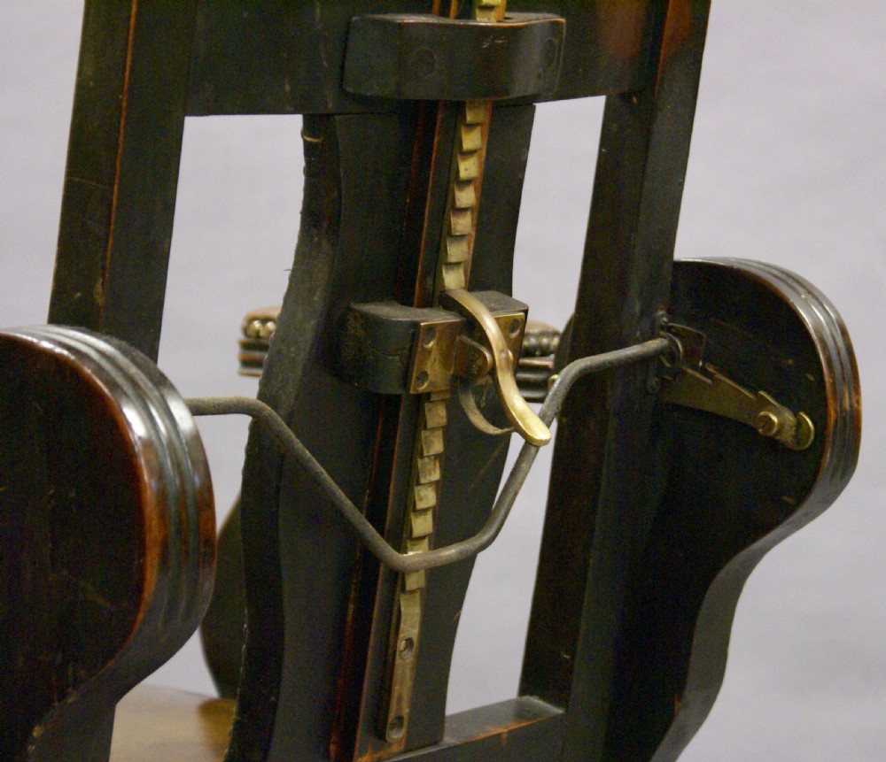 A late 19th Century Barbers and or Dentists Chair View VI