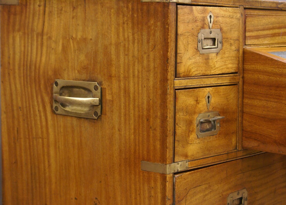 A 19th C camphor military chest View III