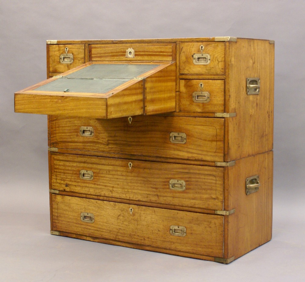 A 19th C camphor military chest View IV