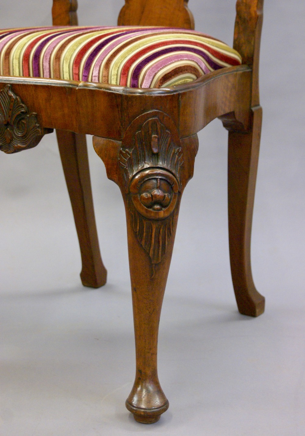 A Pair of George I style side chairs View III