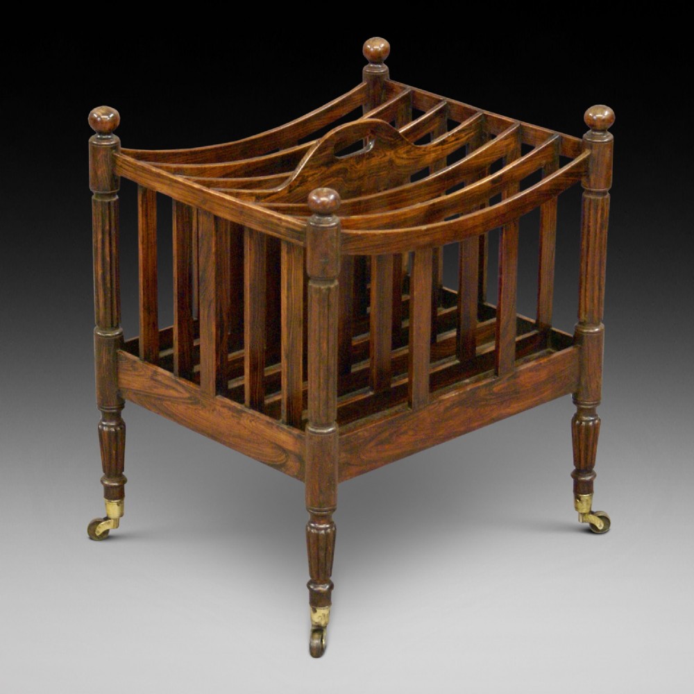 An unusual Regency Canterbury