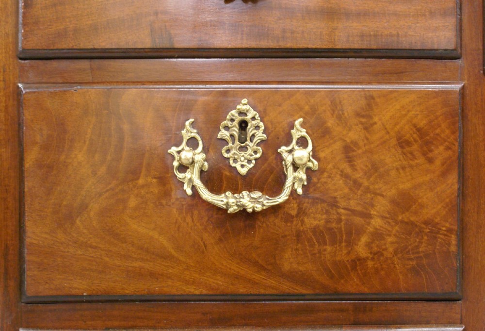 A very large Chippendale period knee-hole desk View V