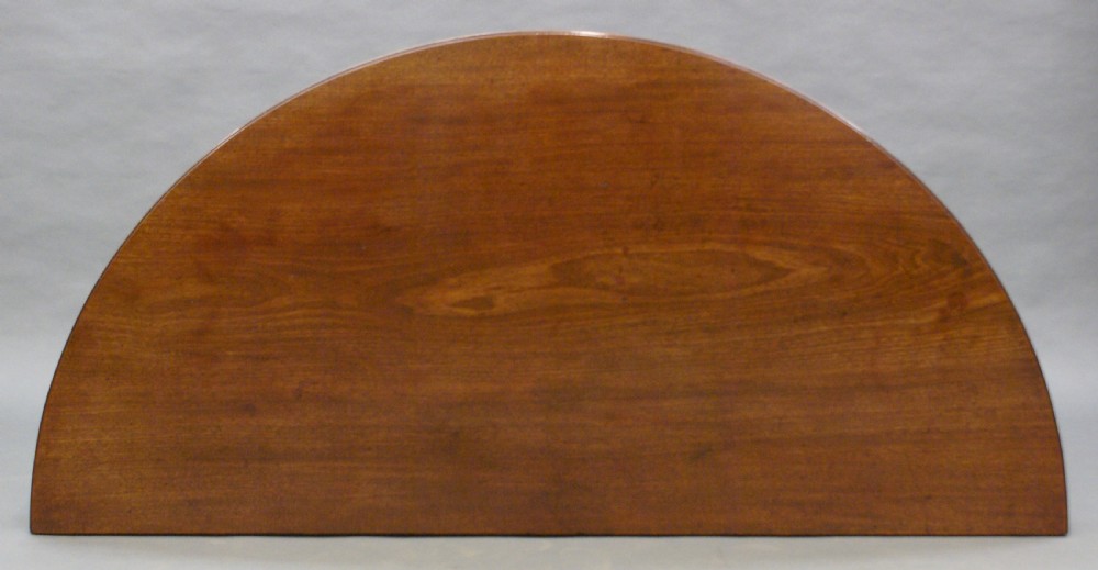 A pair of George III mahogany console tables View VI