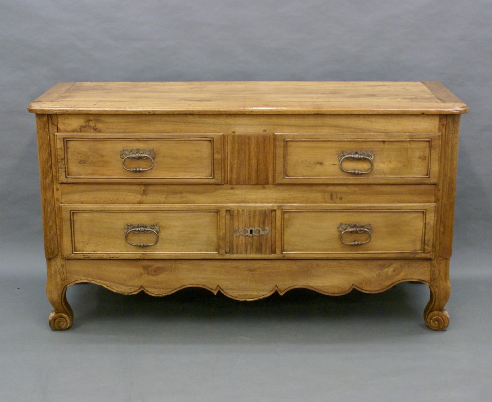 18th century French cherry commode View II