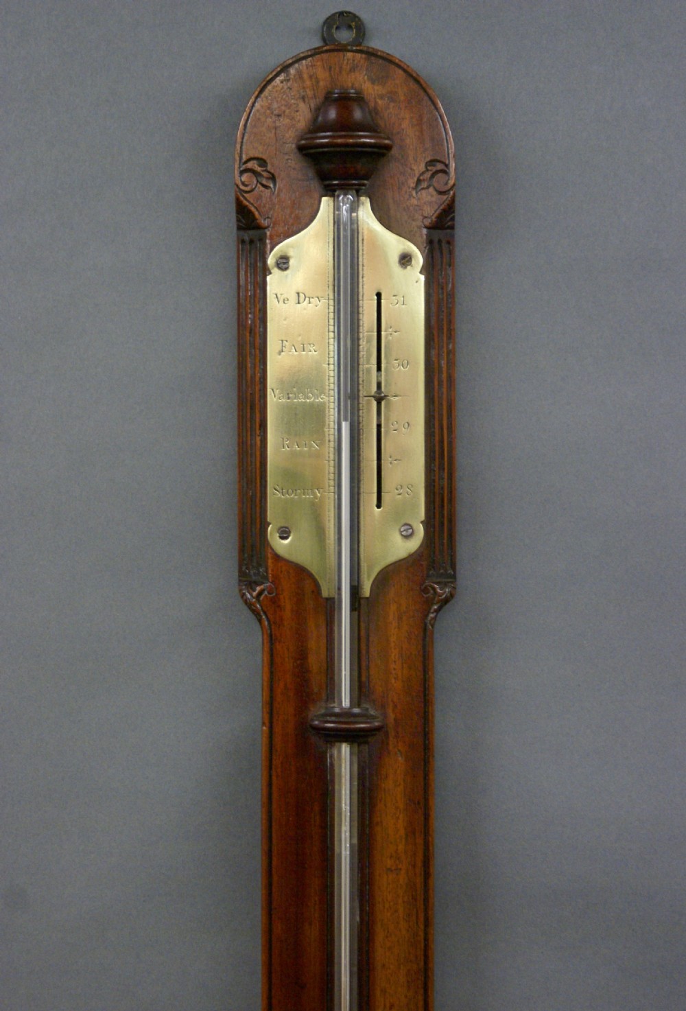 An interesting 18th century stick barometer View VI