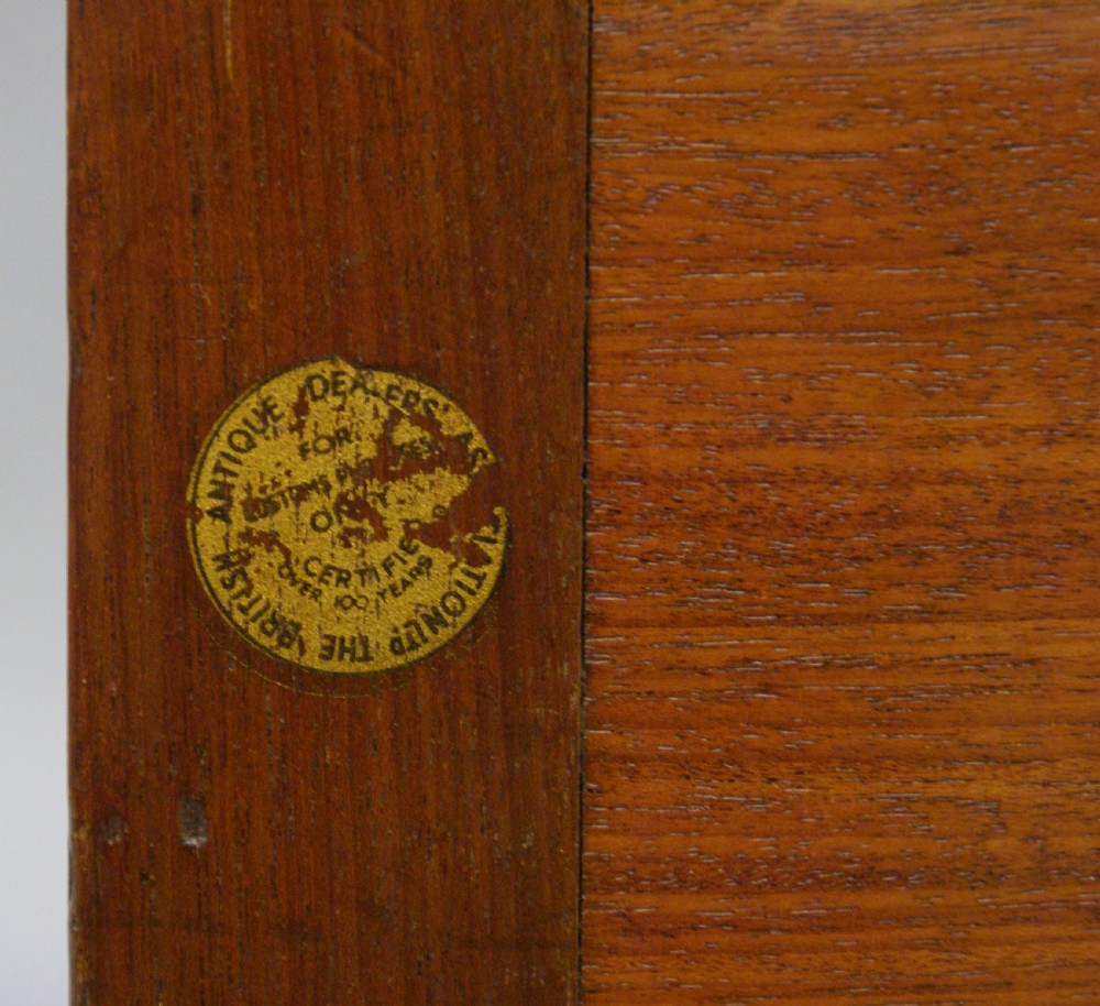 A Fine Regency mahogany Canterbury View VI