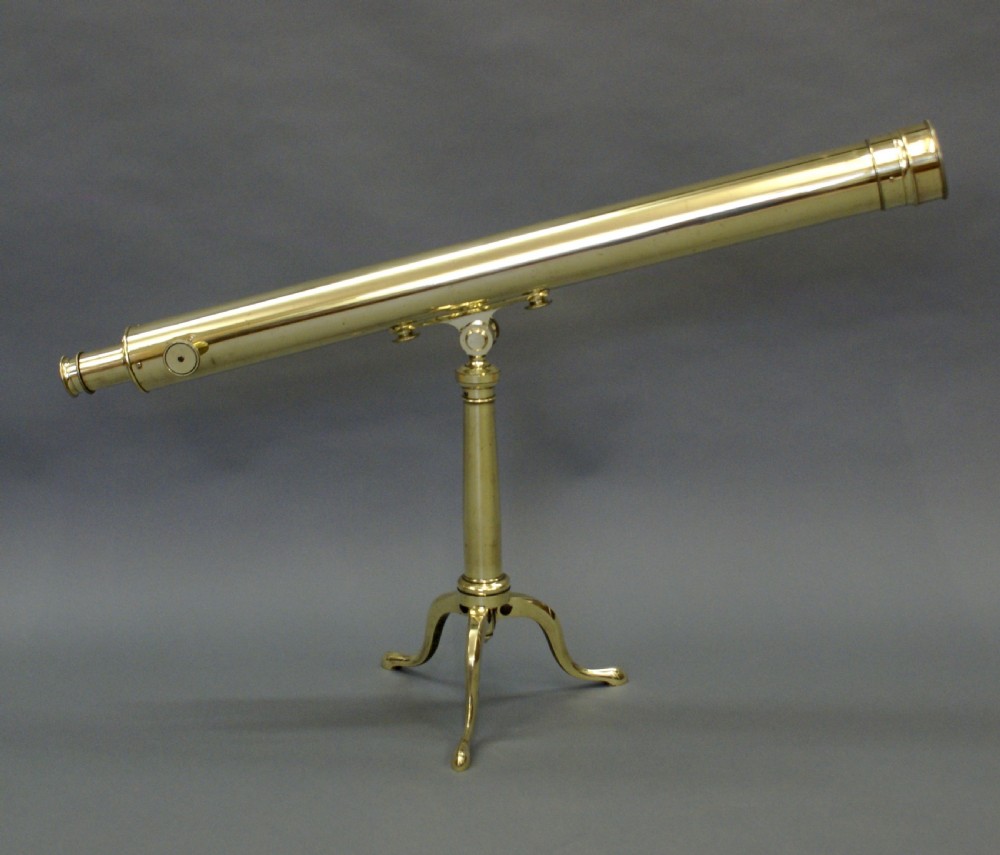 19th century Library table telescope View III