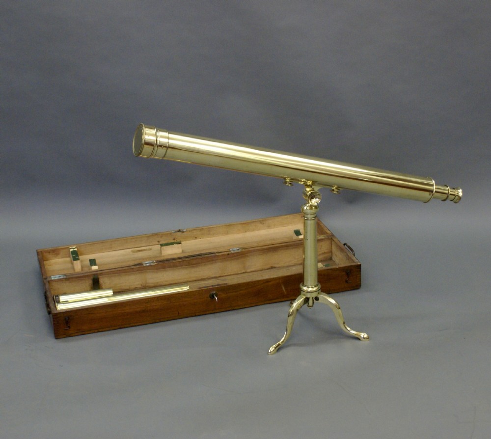 19th century Library table telescope View V