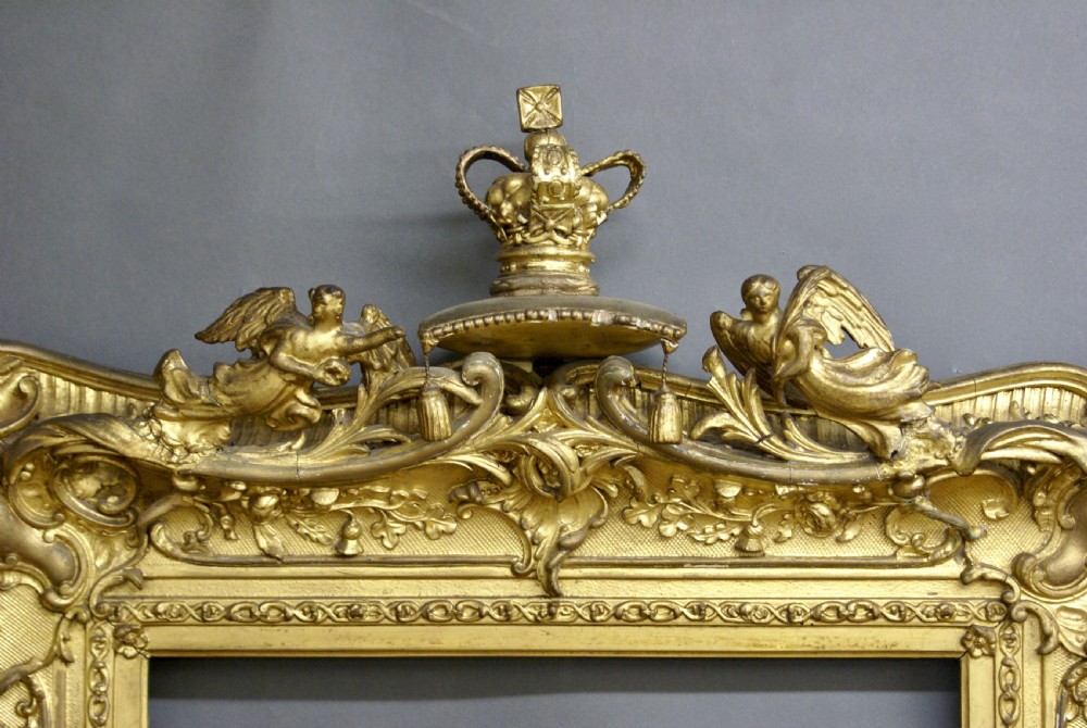 A superb pair of early 19th century picture frames View VI