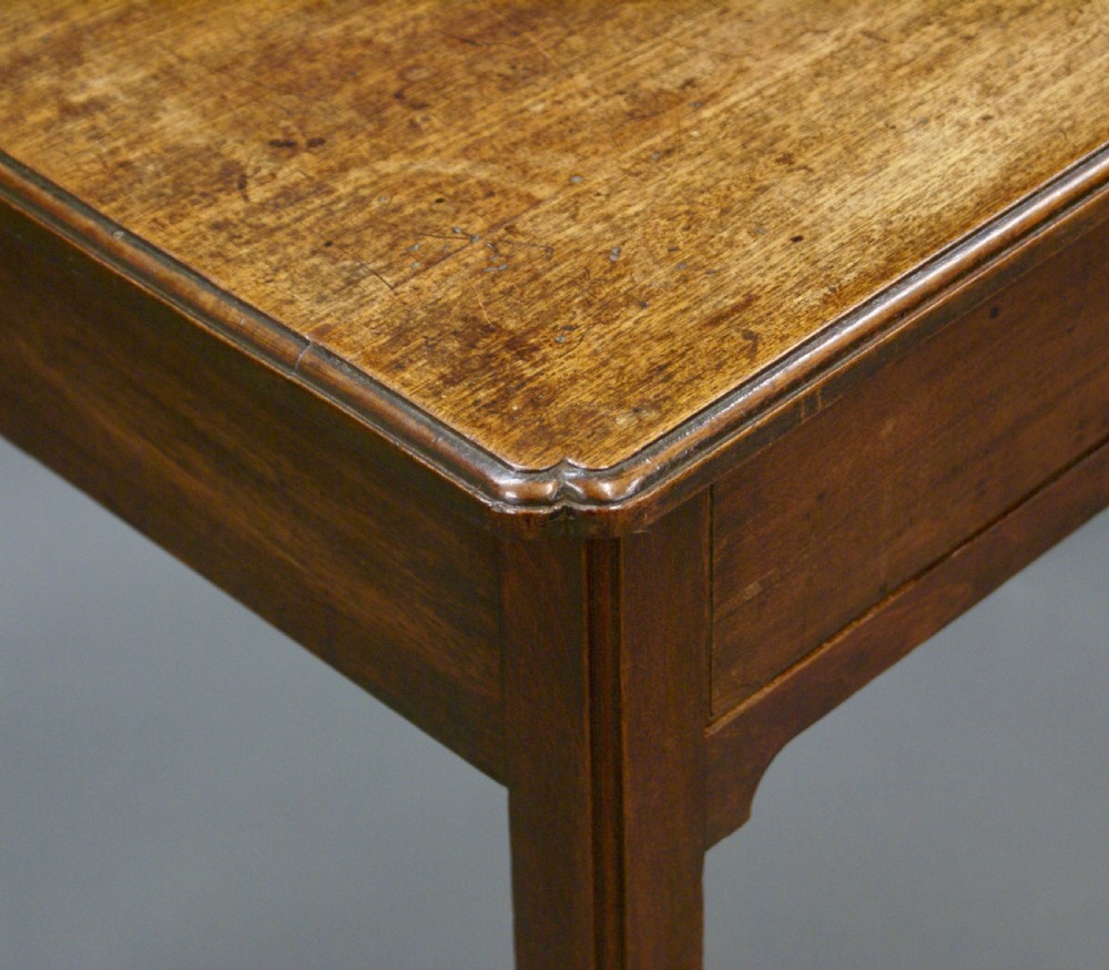 A George III mahogany side table View IV