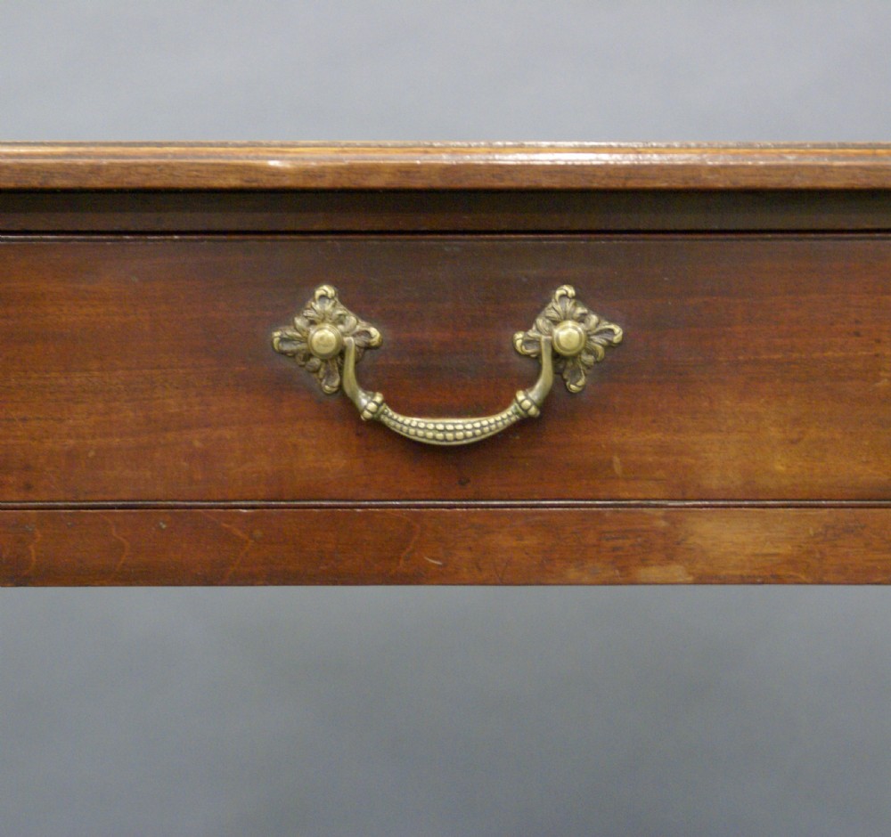 A George III mahogany side table View V