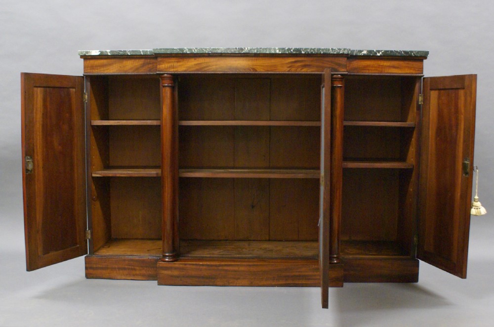 A William IV goncalo alves break front cabinet View VI