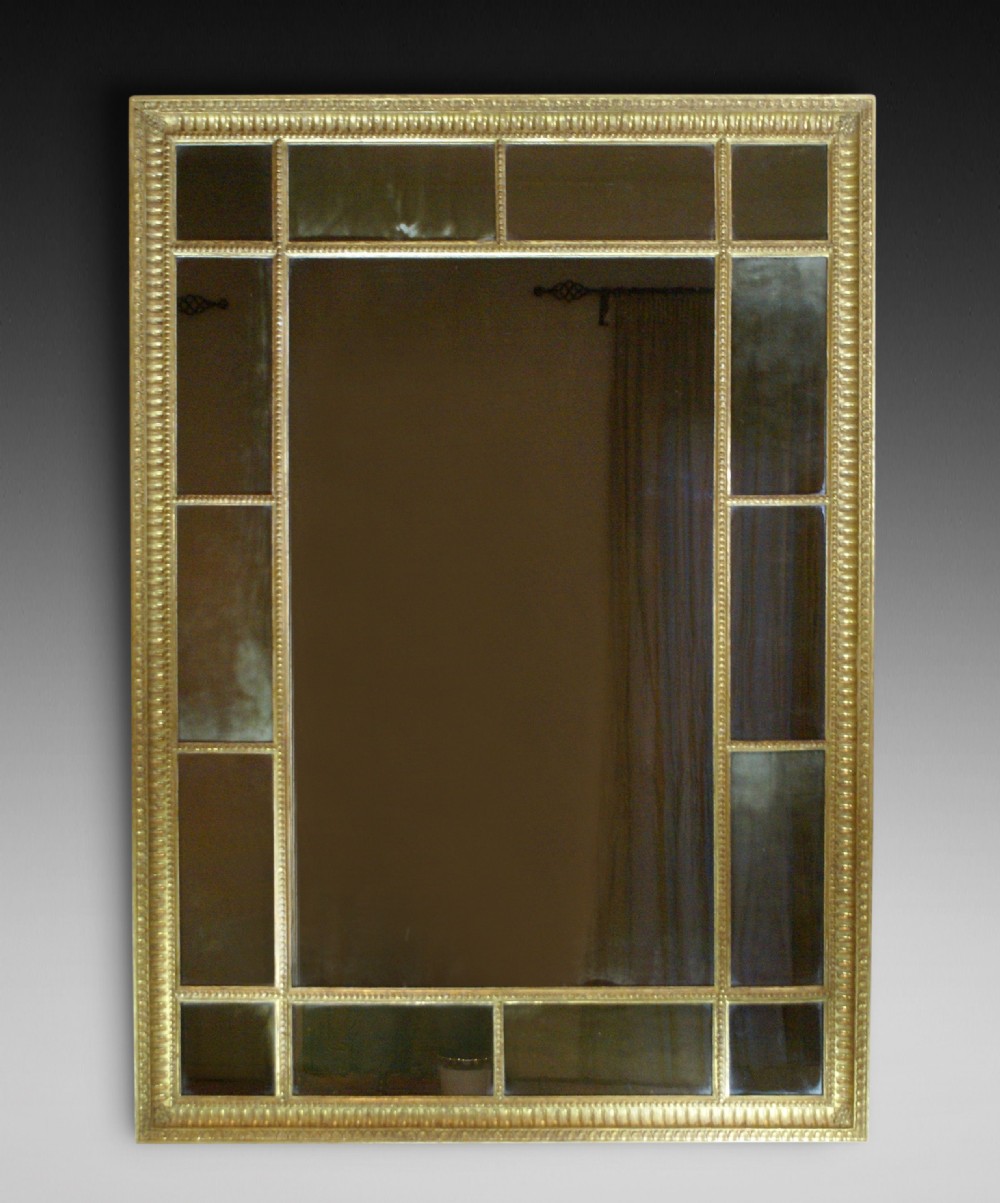 18th century, Adam period, gilt mirror