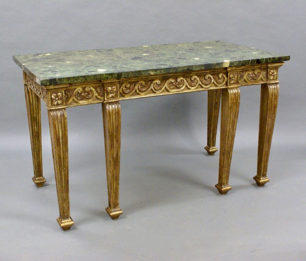 Late 19thC Venetian console table View III