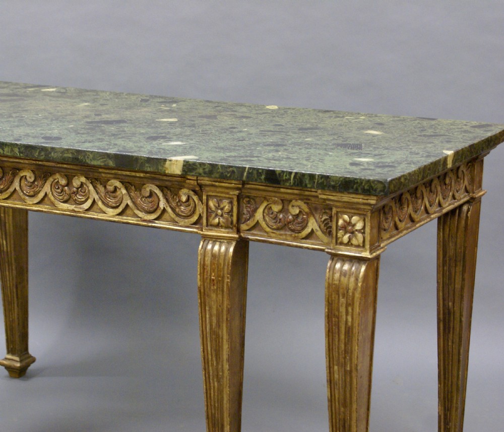 Late 19thC Venetian console table View V