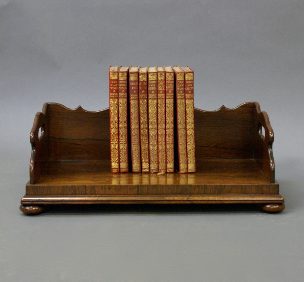 William IV rosewood book carrier View III