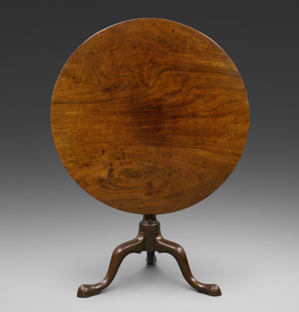A superior quality George III tripod table