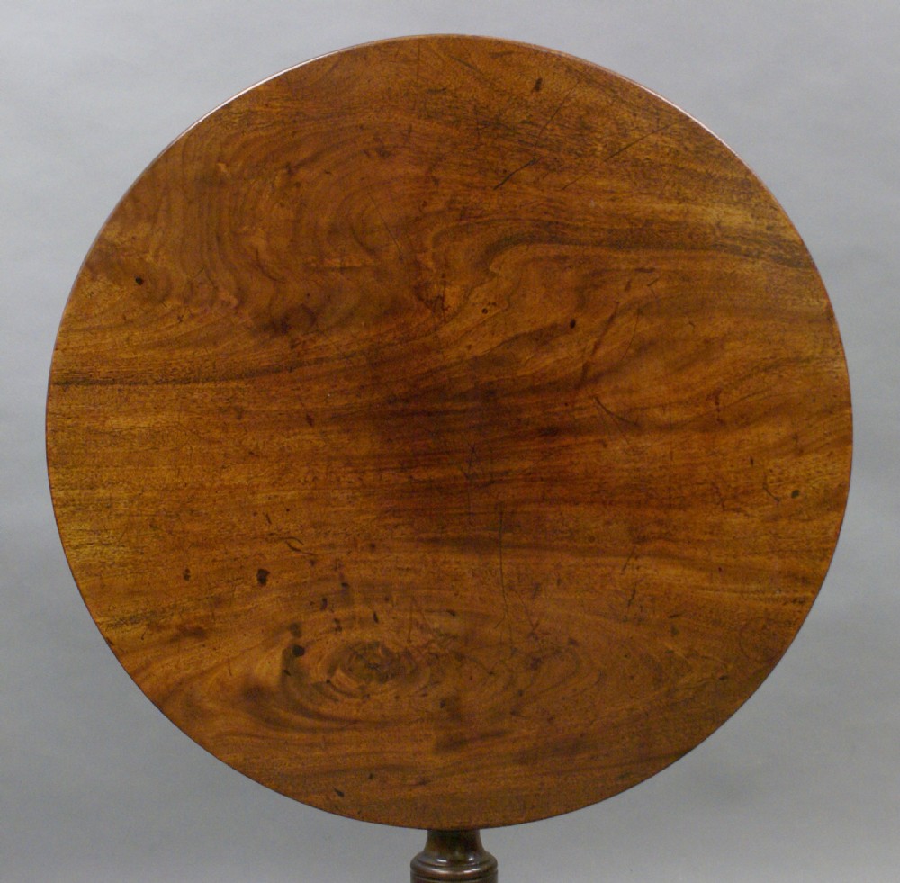 A superior quality George III tripod table View II