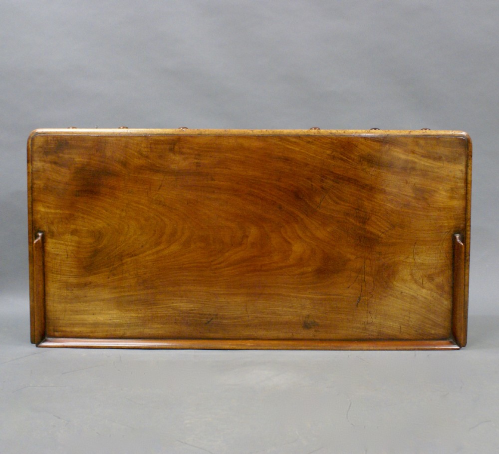 An attractive mahogany pedestal desk View V