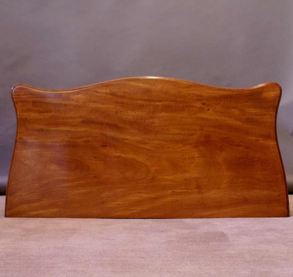 A Hepplewhite period serpentine card table View III