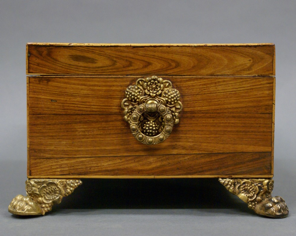 A Regency Kingwood jewellery box View IV