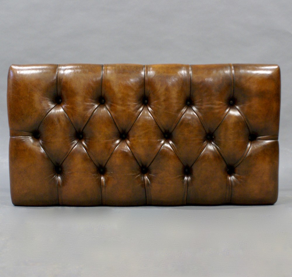A William IV Mahogany X frame stool View III