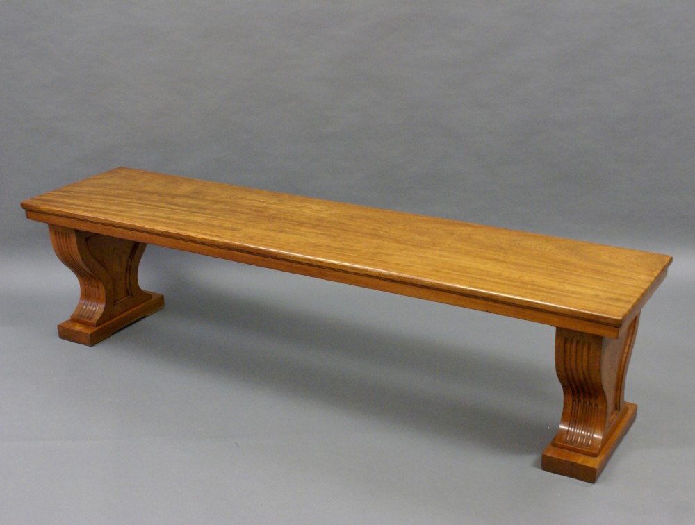 A very large gallery bench View II