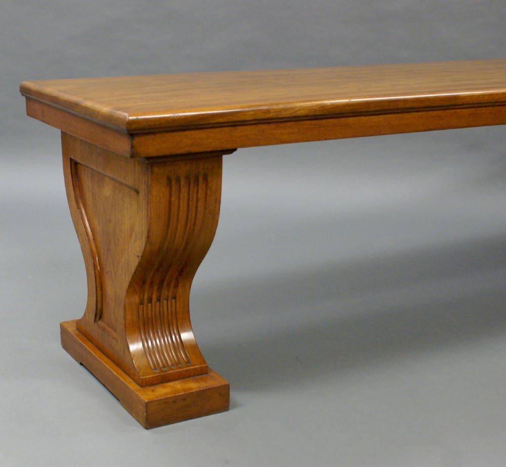 A very large gallery bench View III