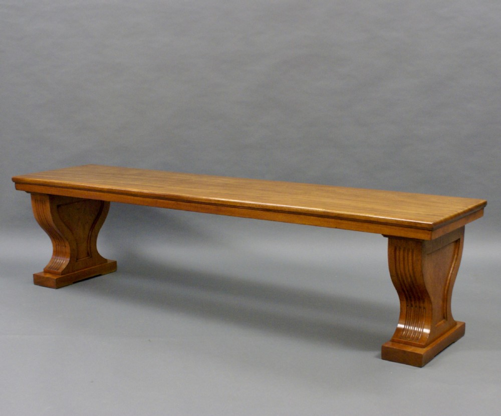 A very large gallery bench View VI