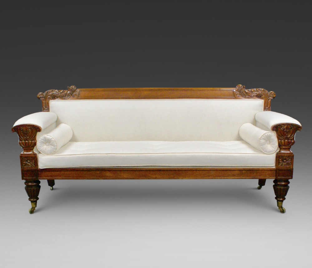 A superb William IV sofa