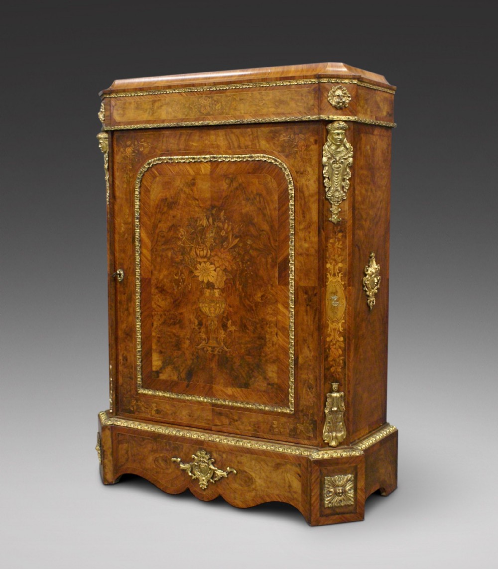 A superb Pier cabinet attributed to Gillows