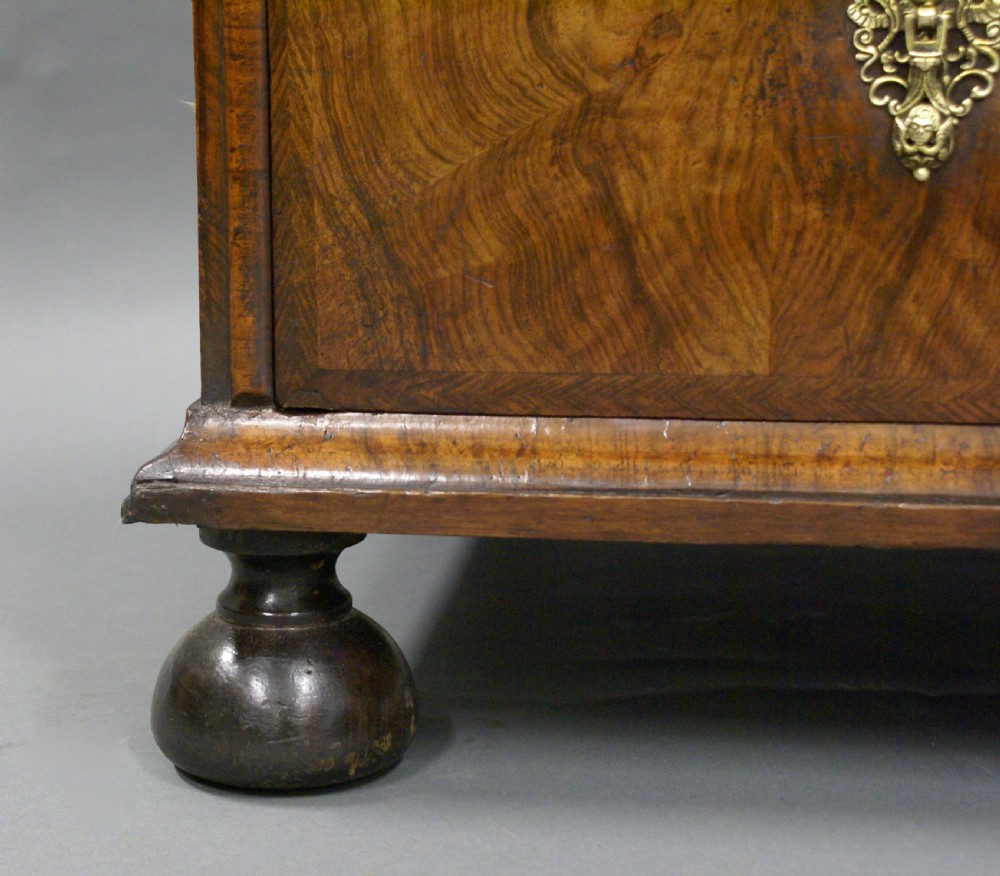 A William & Mary walnut chest of drawers View VI