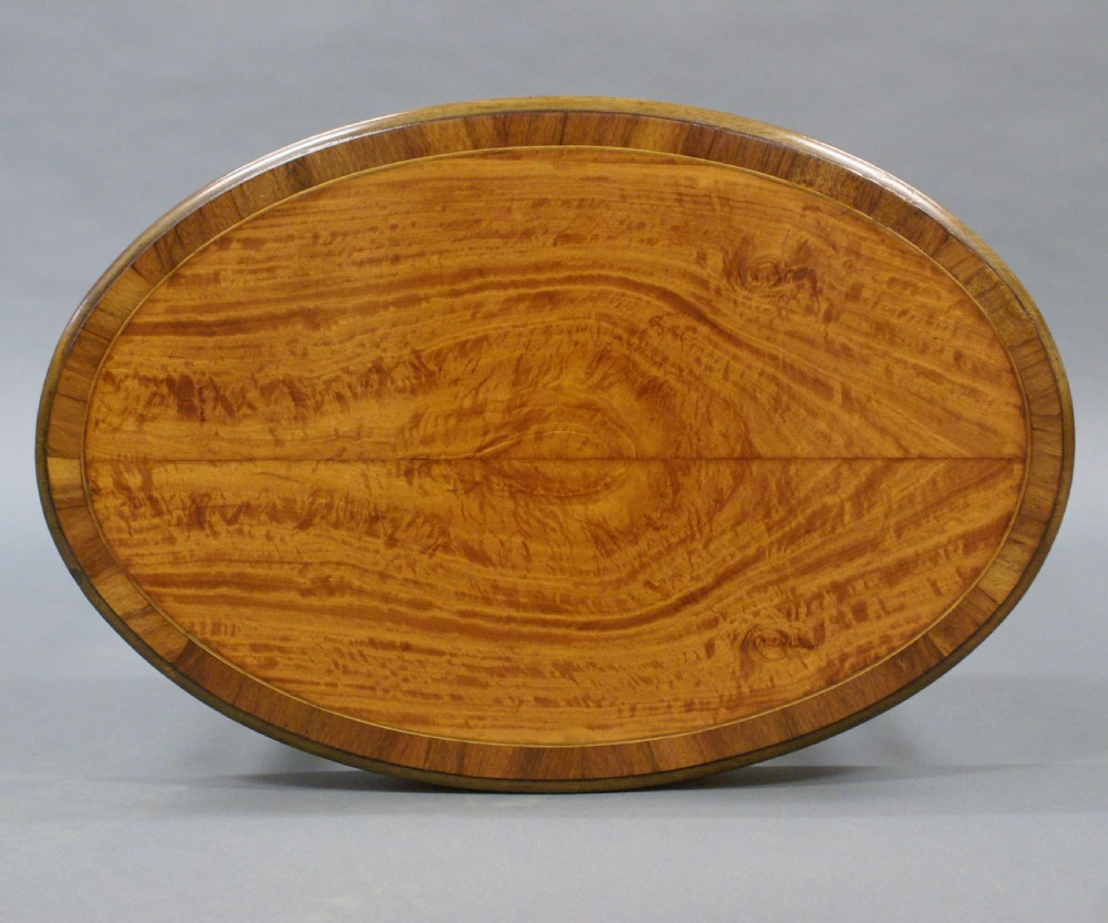 An elegant satinwood occasional table View II