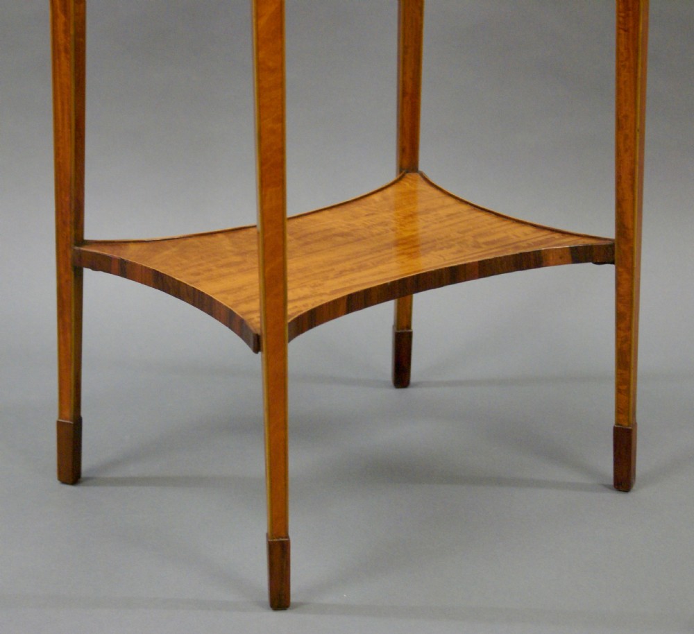 An elegant satinwood occasional table View V