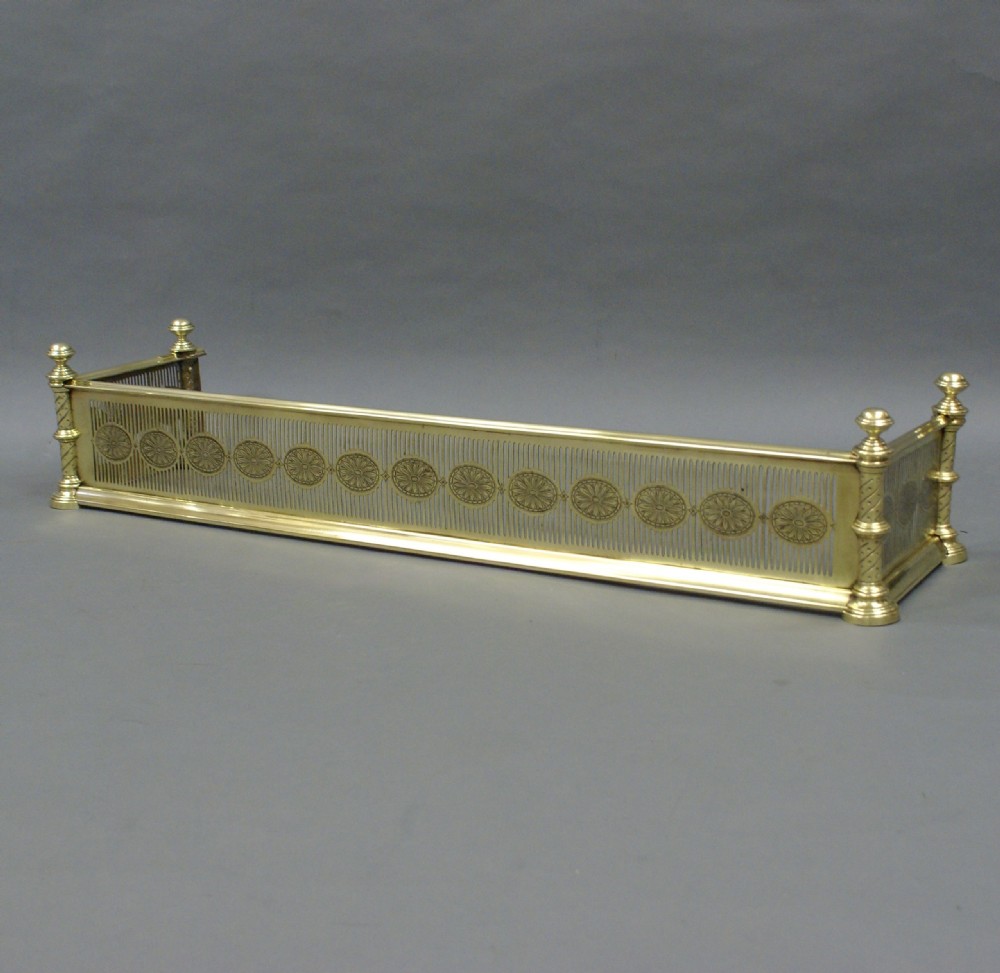 A very attractive brass fender View V