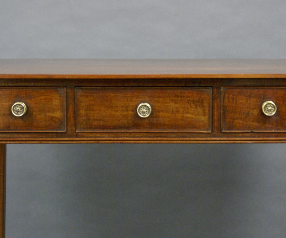 A George III mahogany side table View V