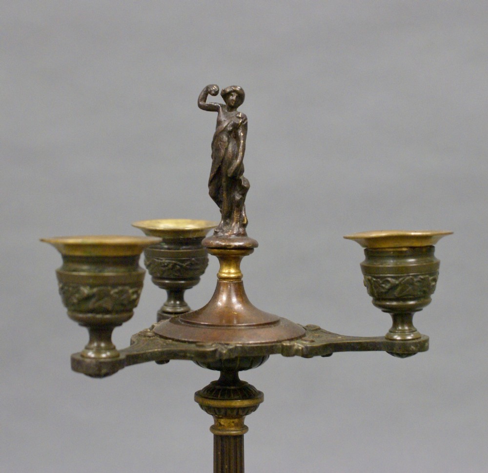 A fine pair of Regency ormolu Candelabra View IV