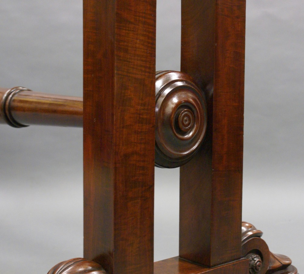 A large library writing table in the manner of Gillows View III