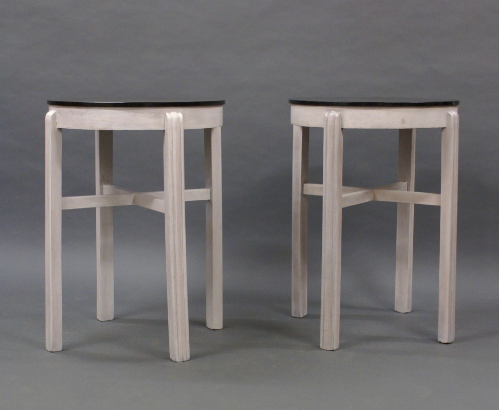 A pair of Art Deco side tables View II