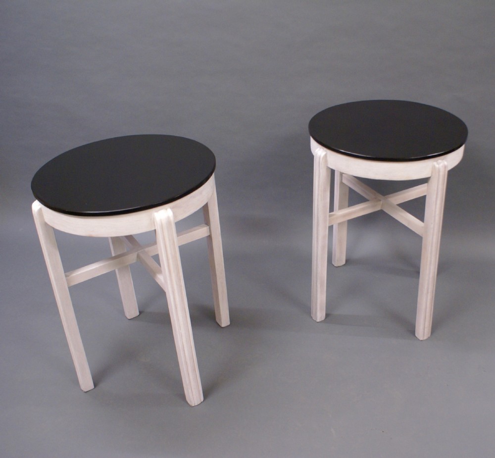 A pair of Art Deco side tables View III