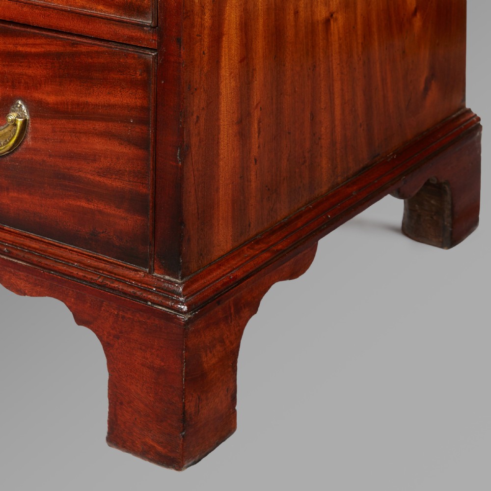 A Hepplewhite period mahogany chest of drawers View IV