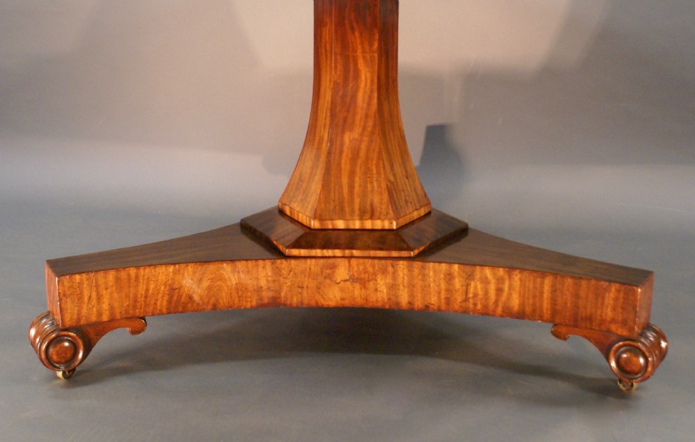 William IV mahogany drum table View IV