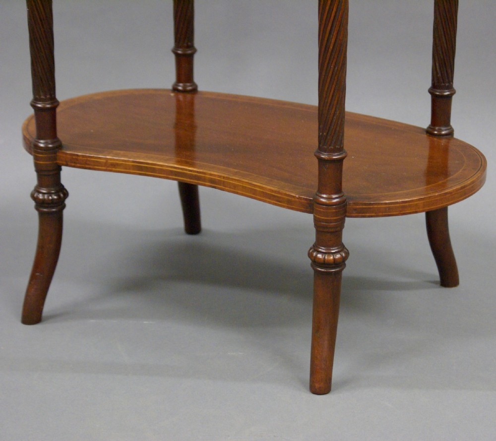 A fine kidney shaped side table View VI
