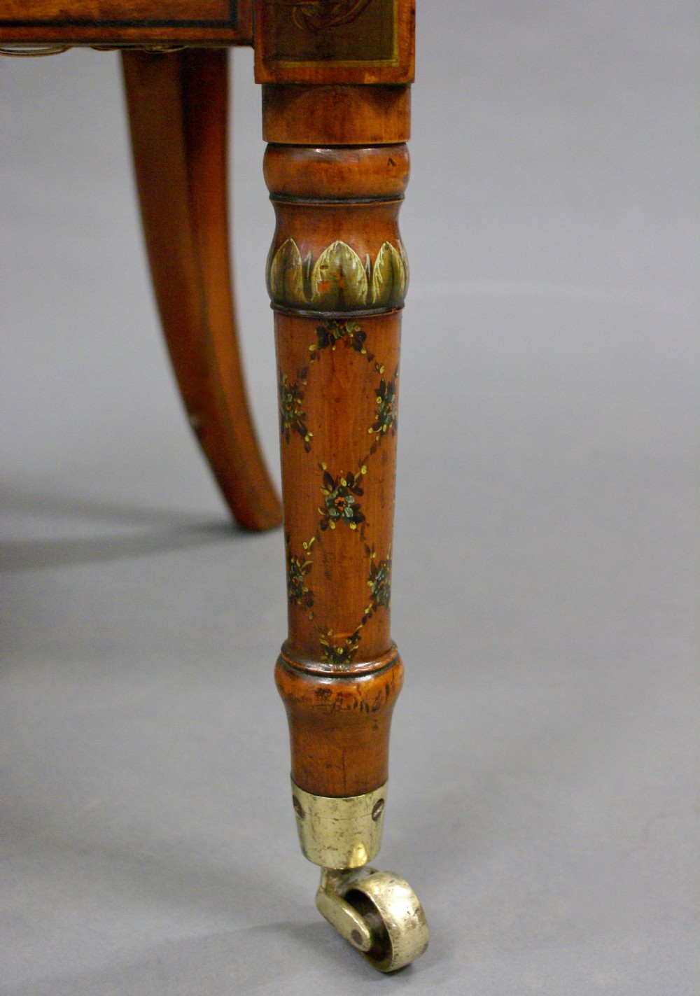 A rare 18th century satinwood Berger chair View V