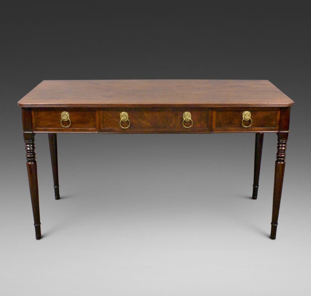 A Regency mahogany serving table