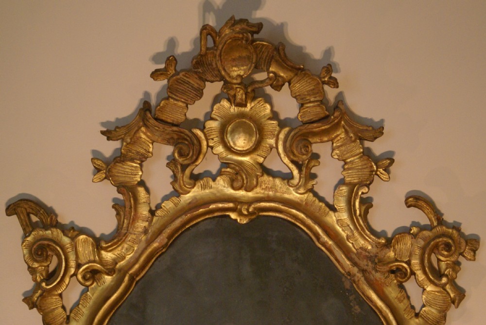 A matched pair of mid 18th century Italian mirrors View II