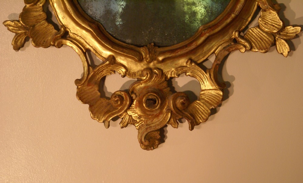 A matched pair of mid 18th century Italian mirrors View III