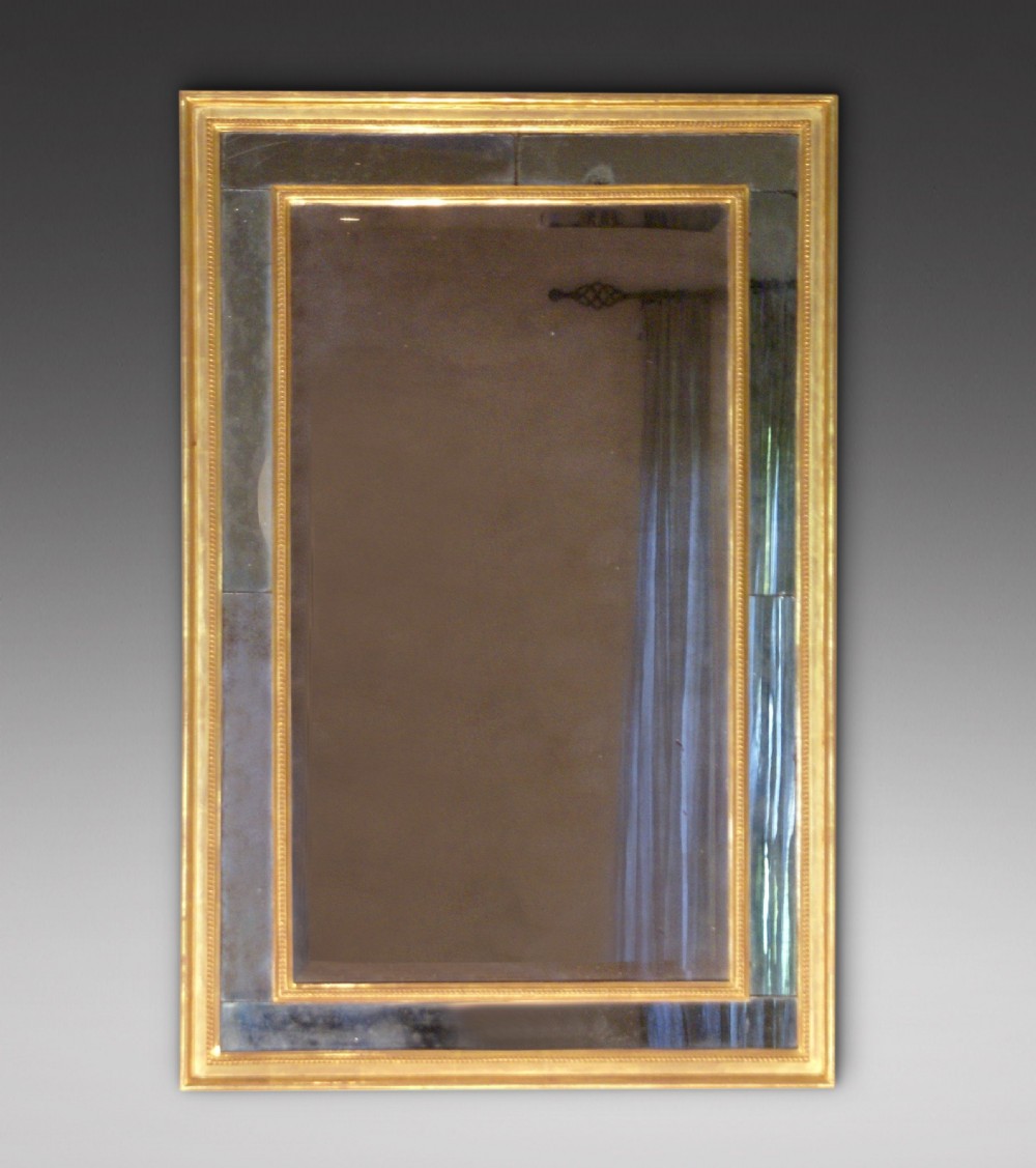 A George III gilt frame mirror